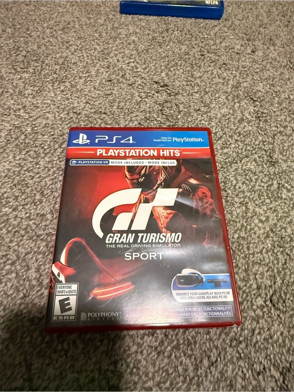 Sony Gran Turismo Sport PS4 PlayStation Hits Red Case